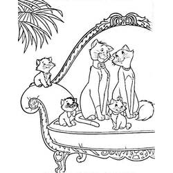 Dibujo para colorear: Aristocats (Películas de animación) #26852 - Dibujos para Colorear e Imprimir Gratis