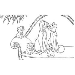Dibujo para colorear: Aristocats (Películas de animación) #26869 - Dibujos para Colorear e Imprimir Gratis
