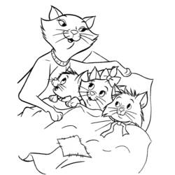 Dibujo para colorear: Aristocats (Películas de animación) #26871 - Dibujos para Colorear e Imprimir Gratis