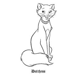 Dibujo para colorear: Aristocats (Películas de animación) #26899 - Dibujos para Colorear e Imprimir Gratis