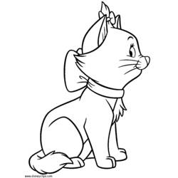 Dibujo para colorear: Aristocats (Películas de animación) #26911 - Dibujos para Colorear e Imprimir Gratis