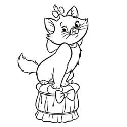 Dibujo para colorear: Aristocats (Películas de animación) #26941 - Dibujos para Colorear e Imprimir Gratis