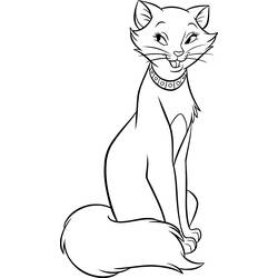 Dibujo para colorear: Aristocats (Películas de animación) #26945 - Dibujos para Colorear e Imprimir Gratis