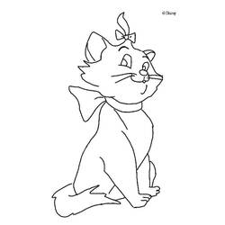 Dibujo para colorear: Aristocats (Películas de animación) #26947 - Dibujos para Colorear e Imprimir Gratis
