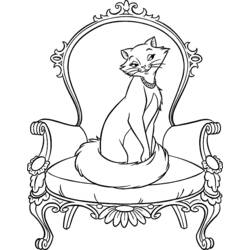 Dibujo para colorear: Aristocats (Películas de animación) #26953 - Dibujos para Colorear e Imprimir Gratis