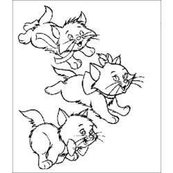 Dibujo para colorear: Aristocats (Películas de animación) #26955 - Dibujos para Colorear e Imprimir Gratis