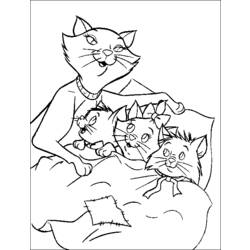 Dibujo para colorear: Aristocats (Películas de animación) #26965 - Dibujos para Colorear e Imprimir Gratis