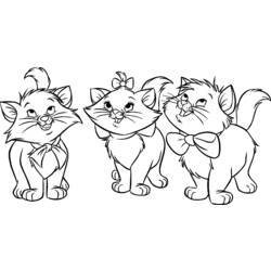 Dibujo para colorear: Aristocats (Películas de animación) #26967 - Dibujos para Colorear e Imprimir Gratis