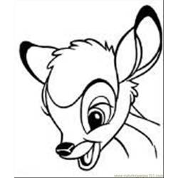 Dibujo para colorear: Bambi (Películas de animación) #128699 - Dibujos para Colorear e Imprimir Gratis
