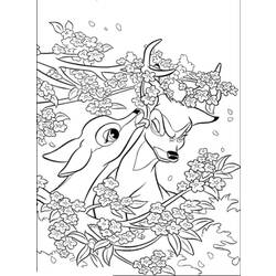 Dibujo para colorear: Bambi (Películas de animación) #128746 - Dibujos para Colorear e Imprimir Gratis