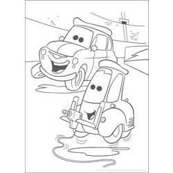 Dibujo para colorear: Cars (Películas de animación) #132545 - Dibujos para Colorear e Imprimir Gratis