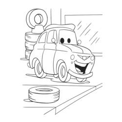 Dibujo para colorear: Cars (Películas de animación) #132562 - Dibujos para Colorear e Imprimir Gratis
