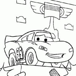 Dibujo para colorear: Cars (Películas de animación) #132566 - Dibujos para Colorear e Imprimir Gratis