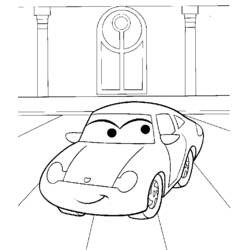 Dibujo para colorear: Cars (Películas de animación) #132577 - Dibujos para Colorear e Imprimir Gratis
