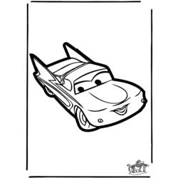 Dibujo para colorear: Cars (Películas de animación) #132589 - Dibujos para Colorear e Imprimir Gratis