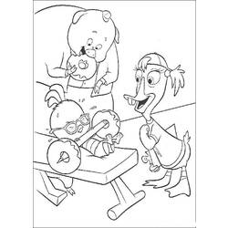Dibujo para colorear: Chicken Little (Películas de animación) #72669 - Dibujos para Colorear e Imprimir Gratis