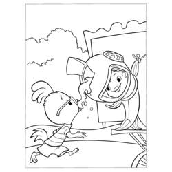 Dibujo para colorear: Chicken Little (Películas de animación) #72685 - Dibujos para Colorear e Imprimir Gratis