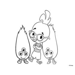 Dibujo para colorear: Chicken Little (Películas de animación) #72694 - Dibujos para Colorear e Imprimir Gratis