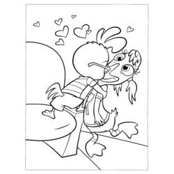 Dibujo para colorear: Chicken Little (Películas de animación) #72745 - Dibujos para Colorear e Imprimir Gratis