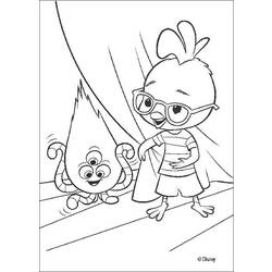 Dibujo para colorear: Chicken Little (Películas de animación) #72965 - Dibujos para Colorear e Imprimir Gratis