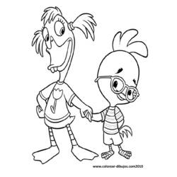 Dibujo para colorear: Chicken Little (Películas de animación) #72990 - Dibujos para Colorear e Imprimir Gratis