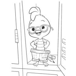 Dibujo para colorear: Chicken Little (Películas de animación) #73077 - Dibujos para Colorear e Imprimir Gratis