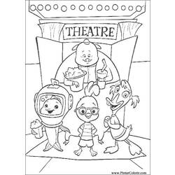 Dibujo para colorear: Chicken Little (Películas de animación) #73268 - Dibujos para Colorear e Imprimir Gratis
