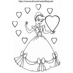 Dibujos para colorear: Cinderella - Dibujos para Colorear e Imprimir Gratis