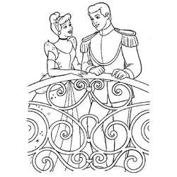 Dibujo para colorear: Cinderella (Películas de animación) #129520 - Dibujos para Colorear e Imprimir Gratis