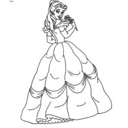 Dibujo para colorear: Cinderella (Películas de animación) #129522 - Dibujos para Colorear e Imprimir Gratis