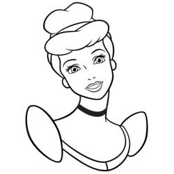 Dibujo para colorear: Cinderella (Películas de animación) #129582 - Dibujos para Colorear e Imprimir Gratis