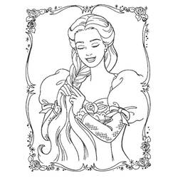 Dibujo para colorear: Cinderella (Películas de animación) #129734 - Dibujos para Colorear e Imprimir Gratis