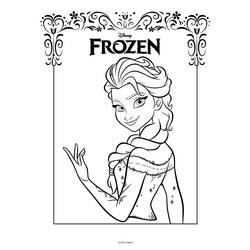 Dibujo para colorear: Frozen (Películas de animación) #71707 - Dibujos para Colorear e Imprimir Gratis