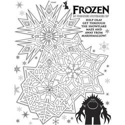 Dibujo para colorear: Frozen (Películas de animación) #71780 - Dibujos para Colorear e Imprimir Gratis