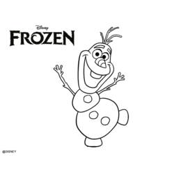 Dibujo para colorear: Frozen (Películas de animación) #71793 - Dibujos para Colorear e Imprimir Gratis
