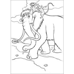 Dibujo para colorear: Ice Age (Películas de animación) #71559 - Dibujos para Colorear e Imprimir Gratis