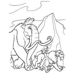 Dibujo para colorear: Ice Age (Películas de animación) #71629 - Dibujos para Colorear e Imprimir Gratis