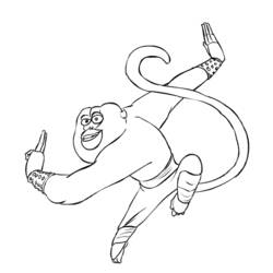 Dibujo para colorear: Kung Fu Panda (Películas de animación) #73348 - Dibujos para Colorear e Imprimir Gratis
