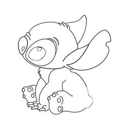 Dibujo para colorear: Lilo & Stitch (Películas de animación) #44819 - Dibujos para Colorear e Imprimir Gratis