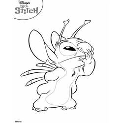 Dibujo para colorear: Lilo & Stitch (Películas de animación) #44841 - Dibujos para Colorear e Imprimir Gratis