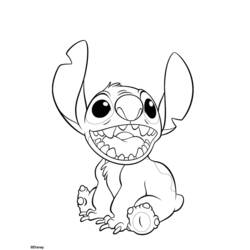 Dibujo para colorear: Lilo & Stitch (Películas de animación) #44885 - Dibujos para Colorear e Imprimir Gratis