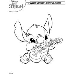 Dibujo para colorear: Lilo & Stitch (Películas de animación) #44908 - Dibujos para Colorear e Imprimir Gratis