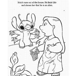 Dibujo para colorear: Lilo & Stitch (Películas de animación) #44911 - Dibujos para Colorear e Imprimir Gratis