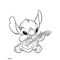 Dibujo para colorear: Lilo & Stitch (Películas de animación) #44918 - Dibujos para Colorear e Imprimir Gratis