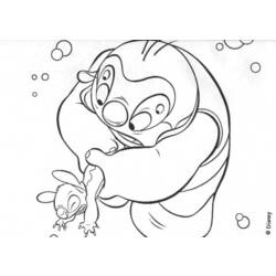 Dibujo para colorear: Lilo & Stitch (Películas de animación) #44930 - Dibujos para Colorear e Imprimir Gratis