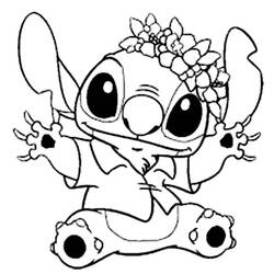 Dibujo para colorear: Lilo & Stitch (Películas de animación) #44934 - Dibujos para Colorear e Imprimir Gratis