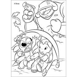 Dibujo para colorear: Lilo & Stitch (Películas de animación) #44935 - Dibujos para Colorear e Imprimir Gratis