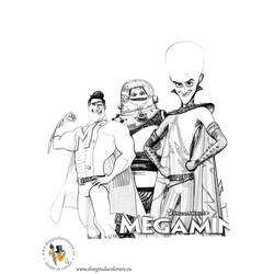 Dibujo para colorear: Megamind (Películas de animación) #46521 - Dibujos para Colorear e Imprimir Gratis