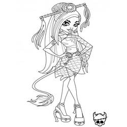 Dibujo para colorear: Monster High (Películas de animación) #24814 - Dibujos para Colorear e Imprimir Gratis