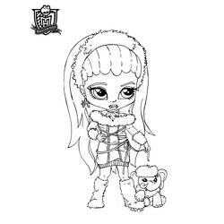 Dibujo para colorear: Monster High (Películas de animación) #24830 - Dibujos para Colorear e Imprimir Gratis